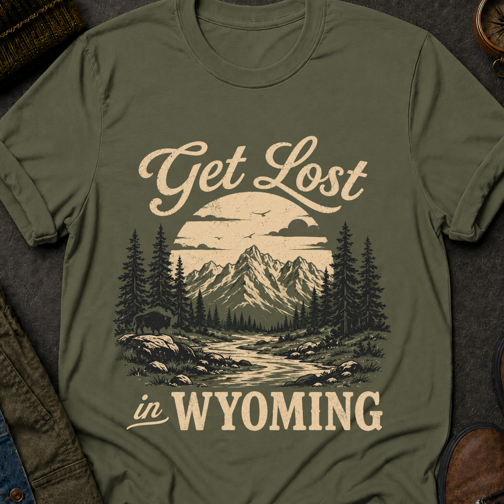 Get Lost in Wyoming T-Shirt