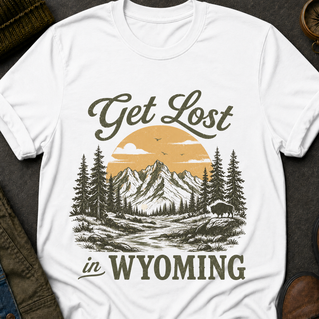 Get Lost in Wyoming T-Shirt