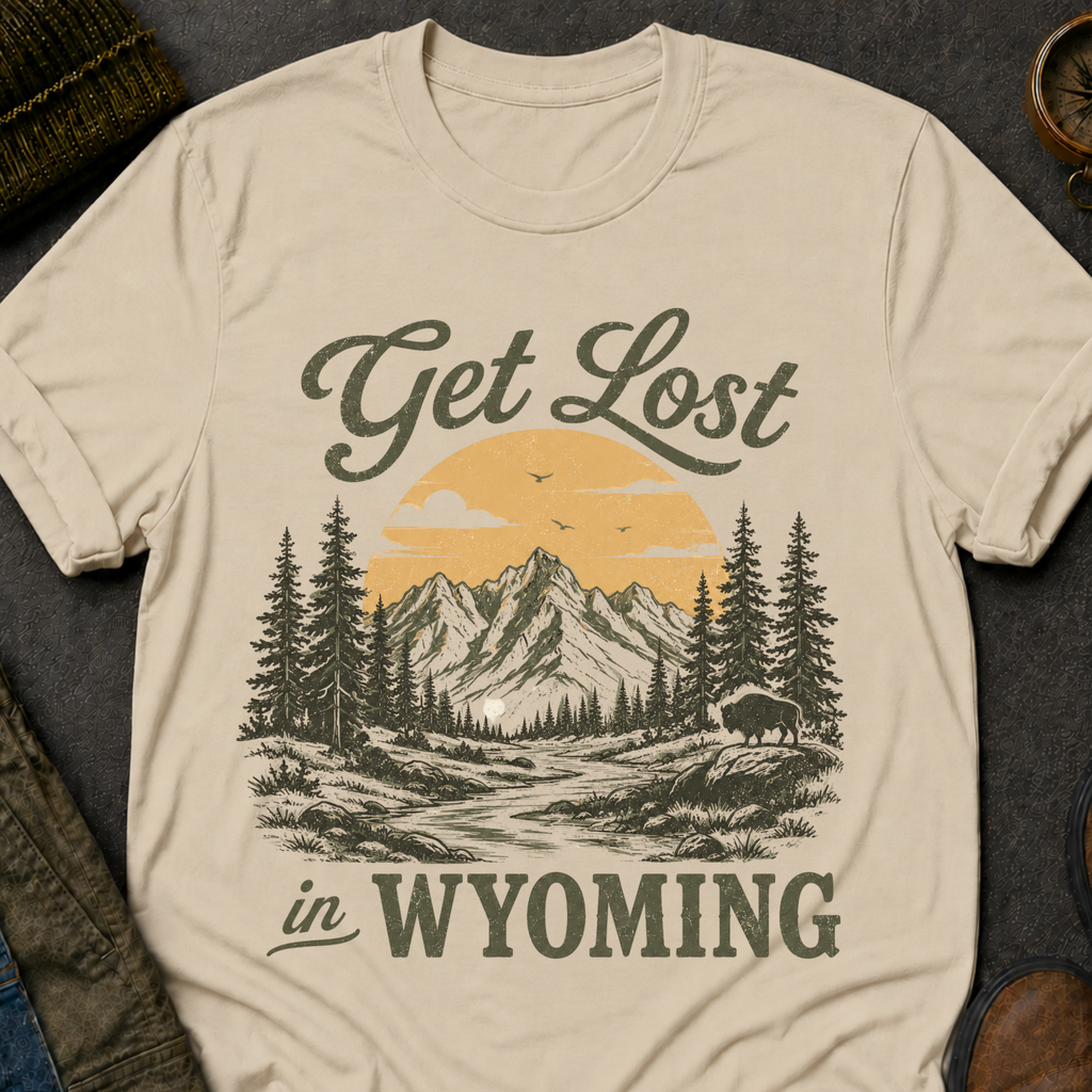 Get Lost in Wyoming T-Shirt