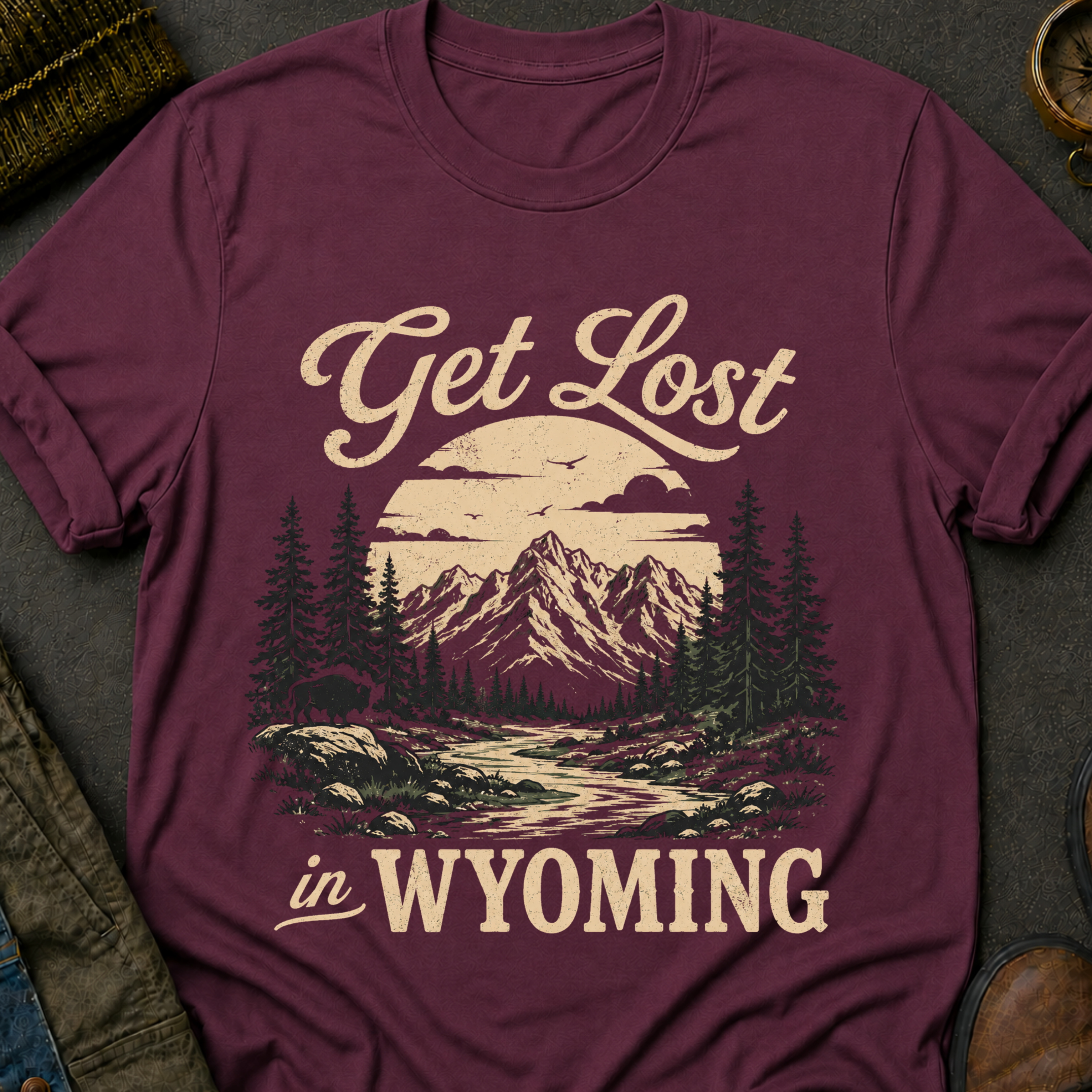 Get Lost in Wyoming T-Shirt