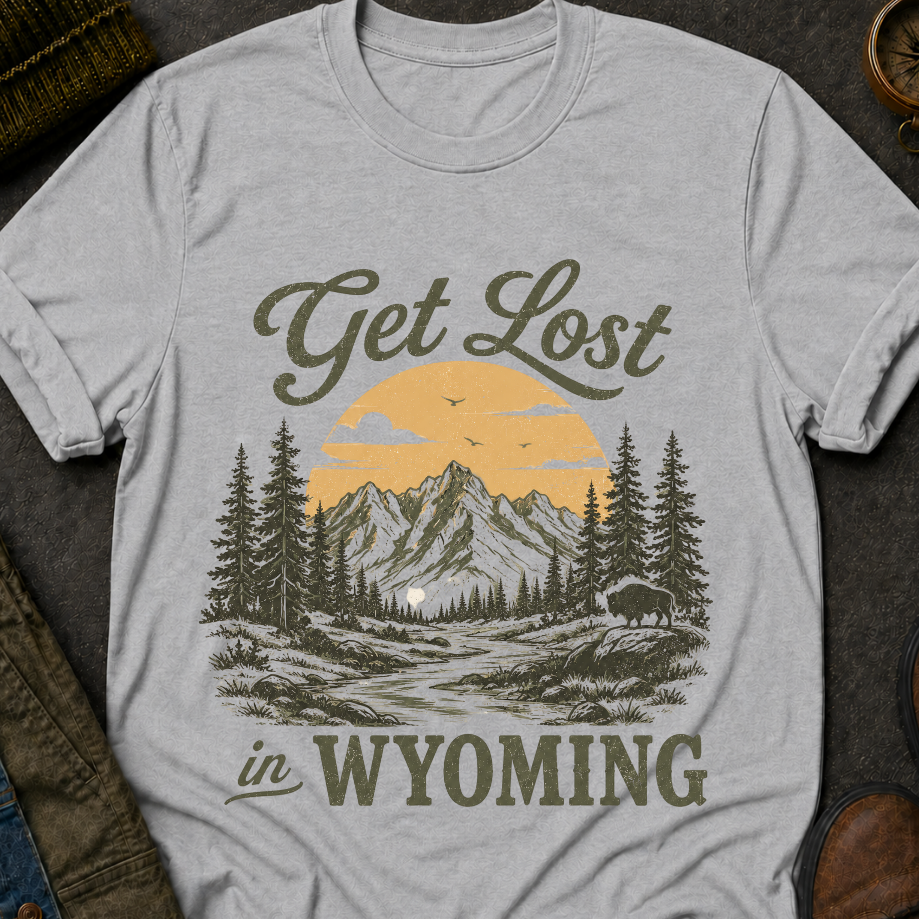 Get Lost in Wyoming T-Shirt