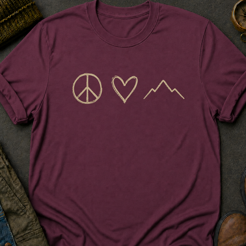 Peace Love Mtns T-Shirt