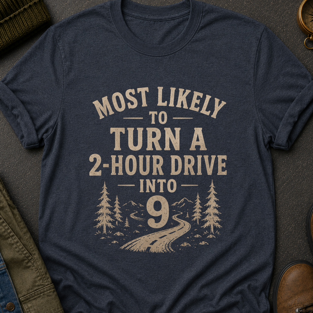 2 Hour Drive Into 9 T-Shirt