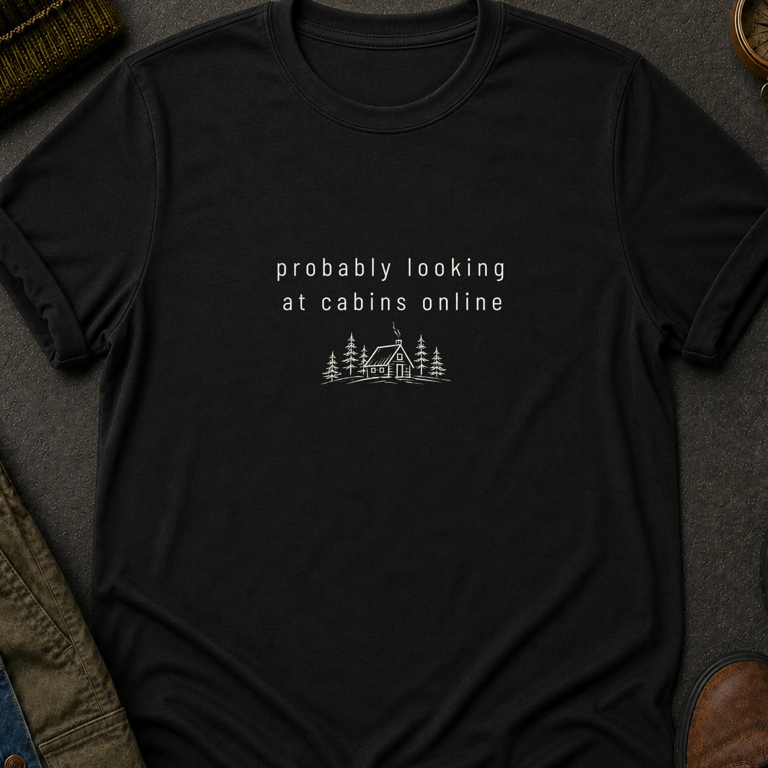 Looking at Cabins T-Shirt