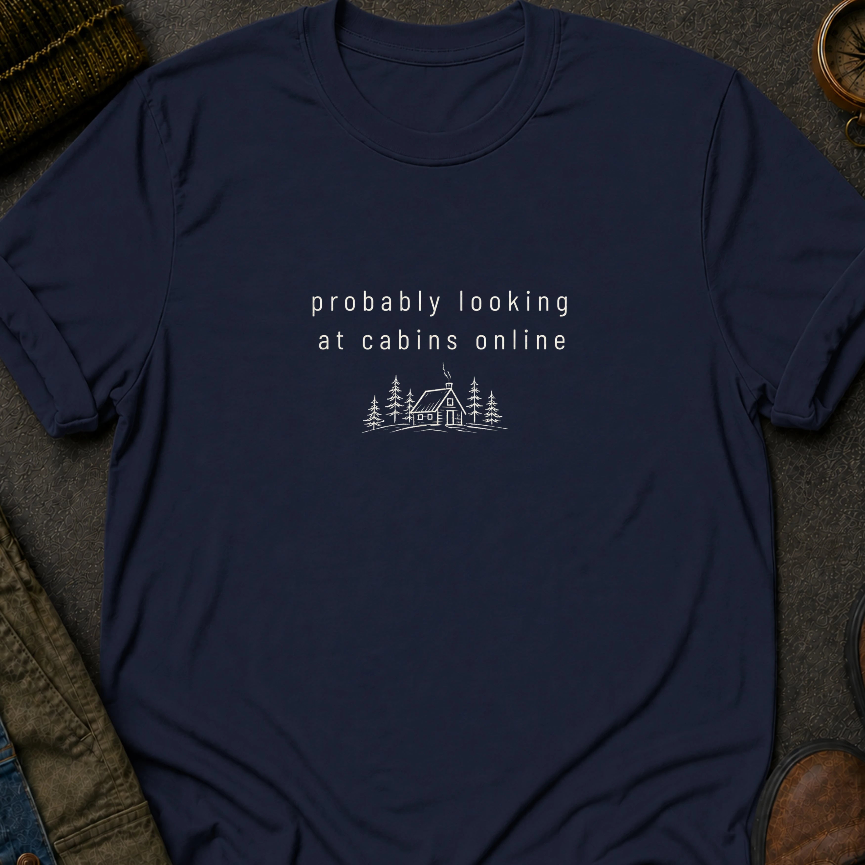 Looking at Cabins T-Shirt