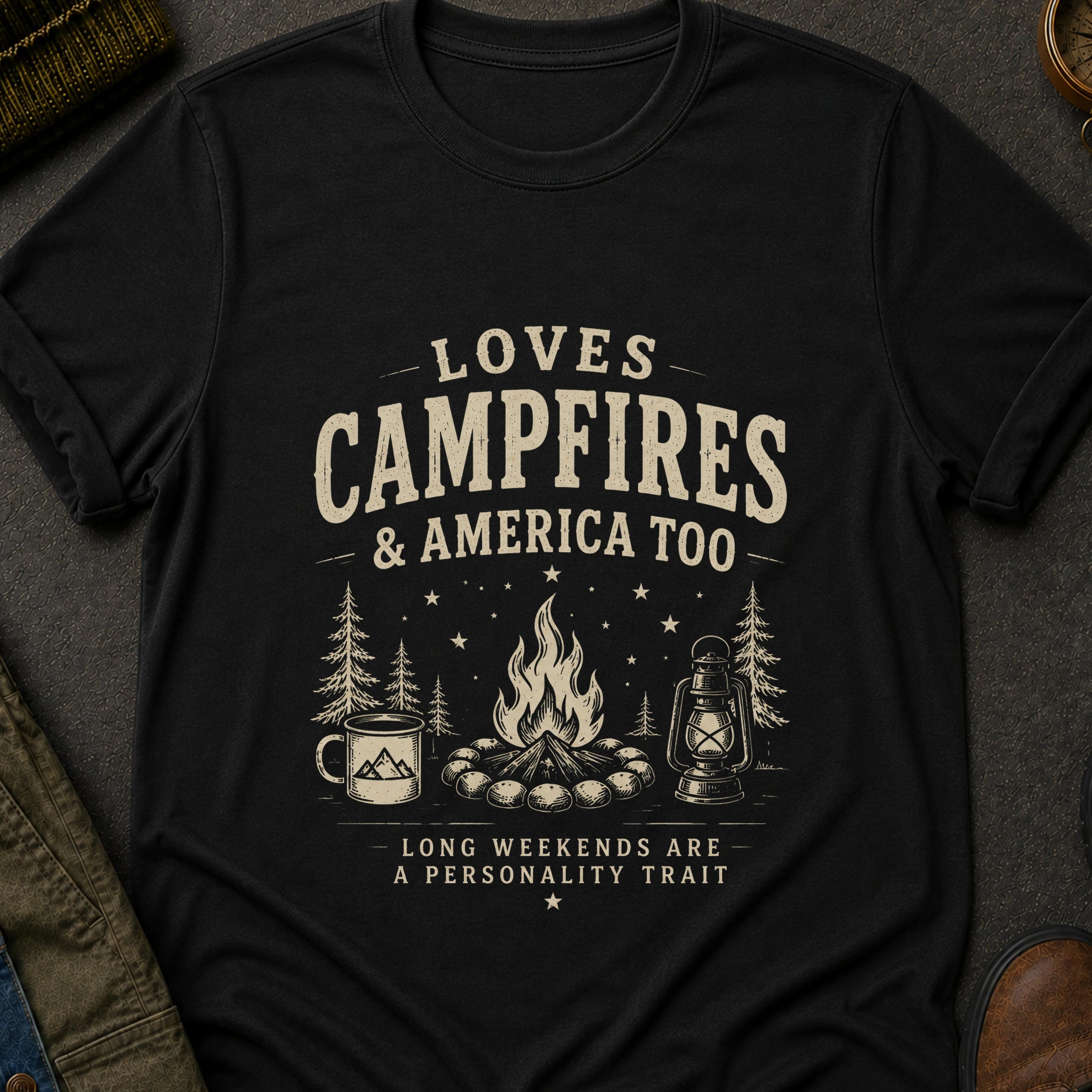 Loves Campfires T-Shirt