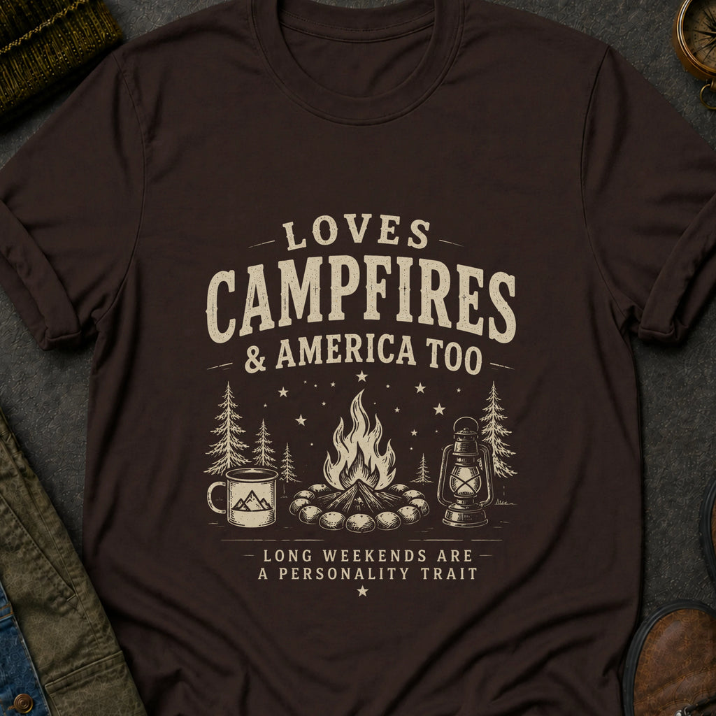Loves Campfires T-Shirt