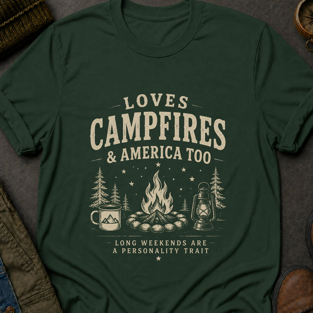 Loves Campfires T-Shirt