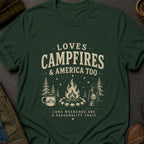 Loves Campfires T-Shirt