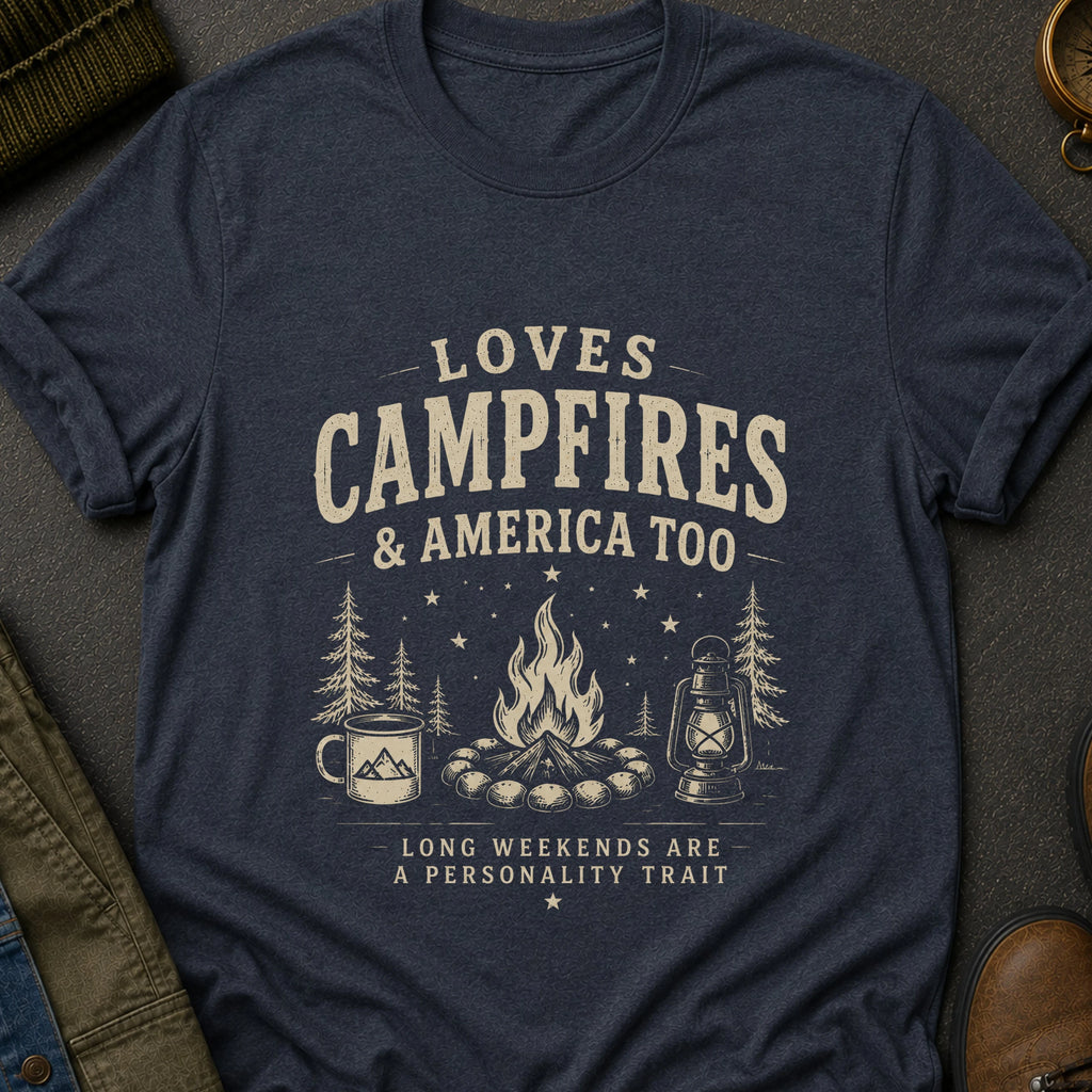 Loves Campfires T-Shirt