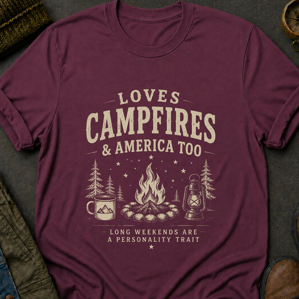 Loves Campfires T-Shirt