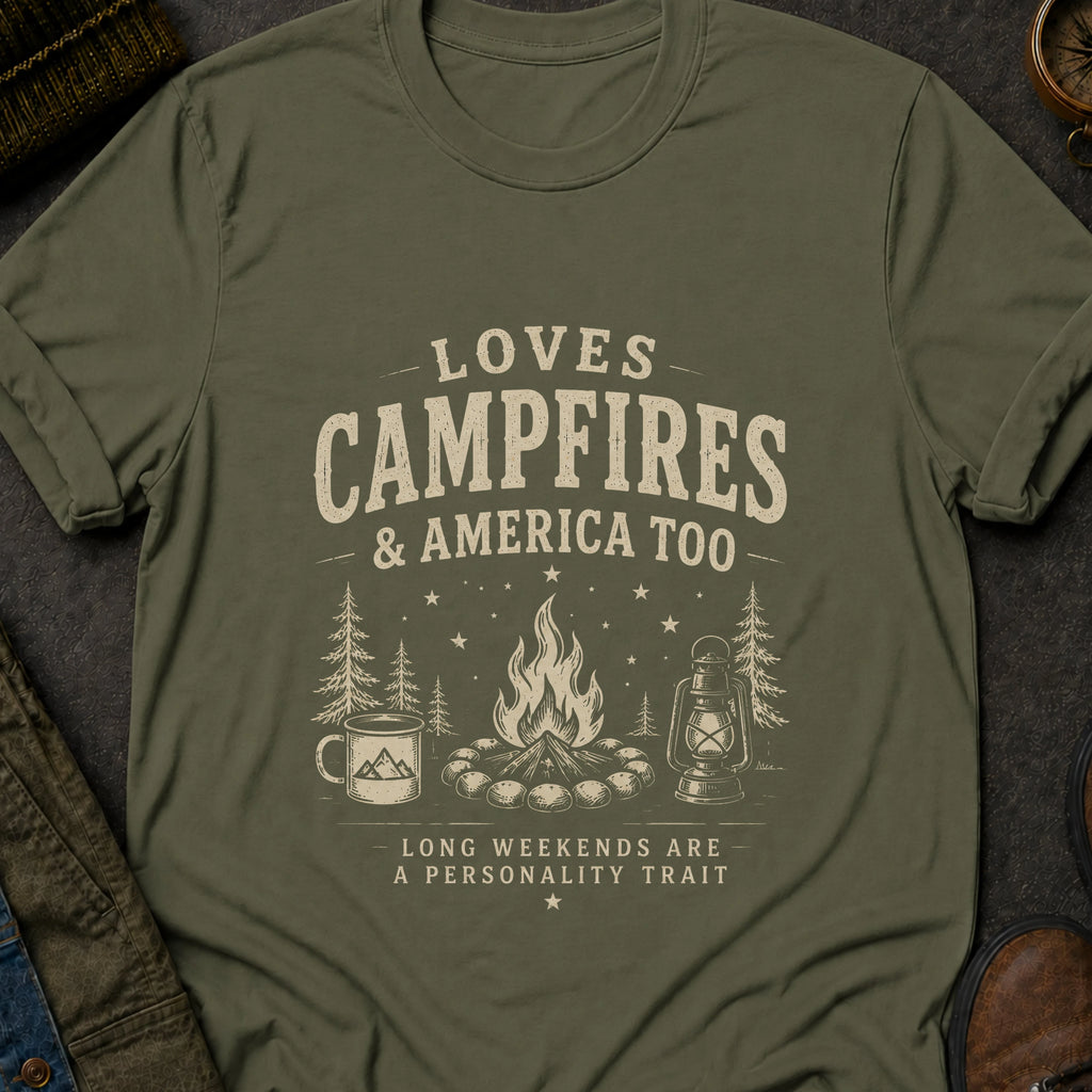 Loves Campfires T-Shirt