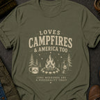 Loves Campfires T-Shirt