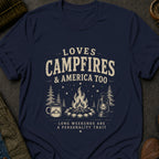 Loves Campfires T-Shirt