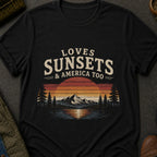 Loves Sunsets T-Shirt