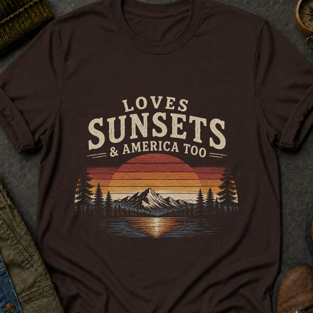 Loves Sunsets T-Shirt
