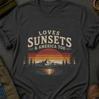 Loves Sunsets T-Shirt