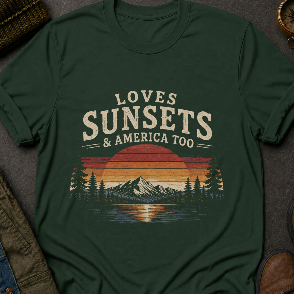 Loves Sunsets T-Shirt