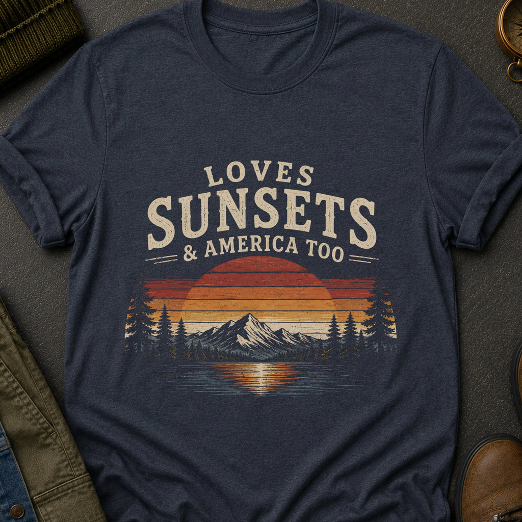 Loves Sunsets T-Shirt