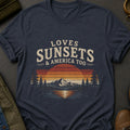 Loves Sunsets T-Shirt