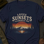Loves Sunsets T-Shirt