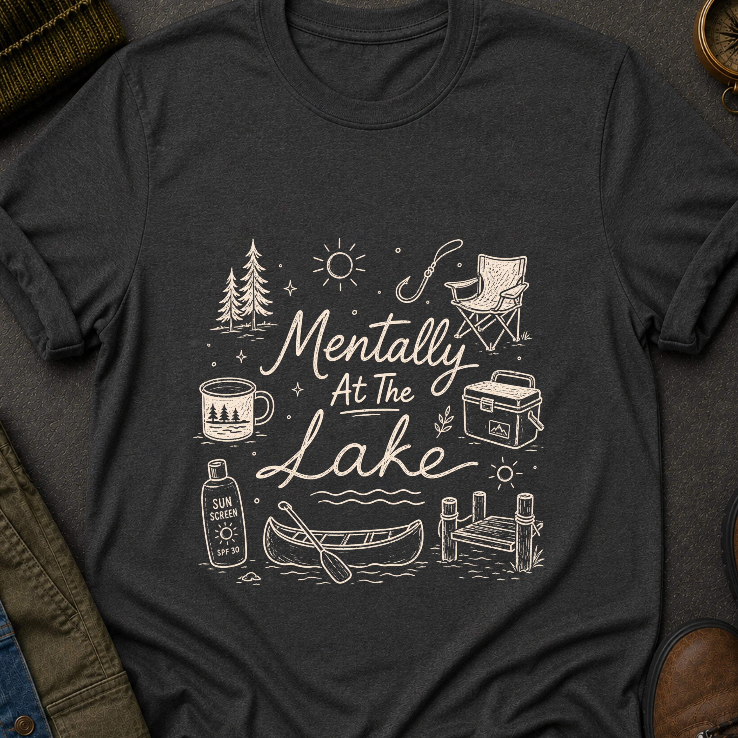 Mentally at the Lake T-Shirt