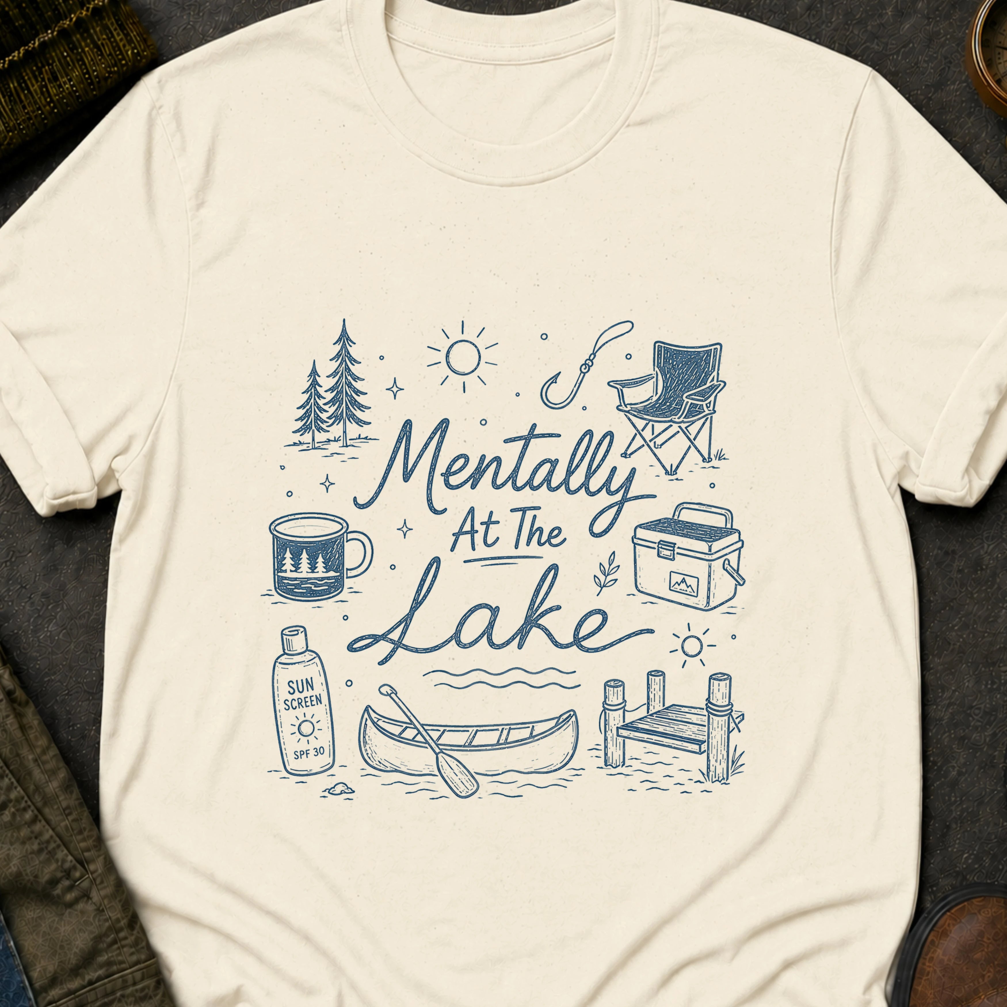 Mentally at the Lake T-Shirt
