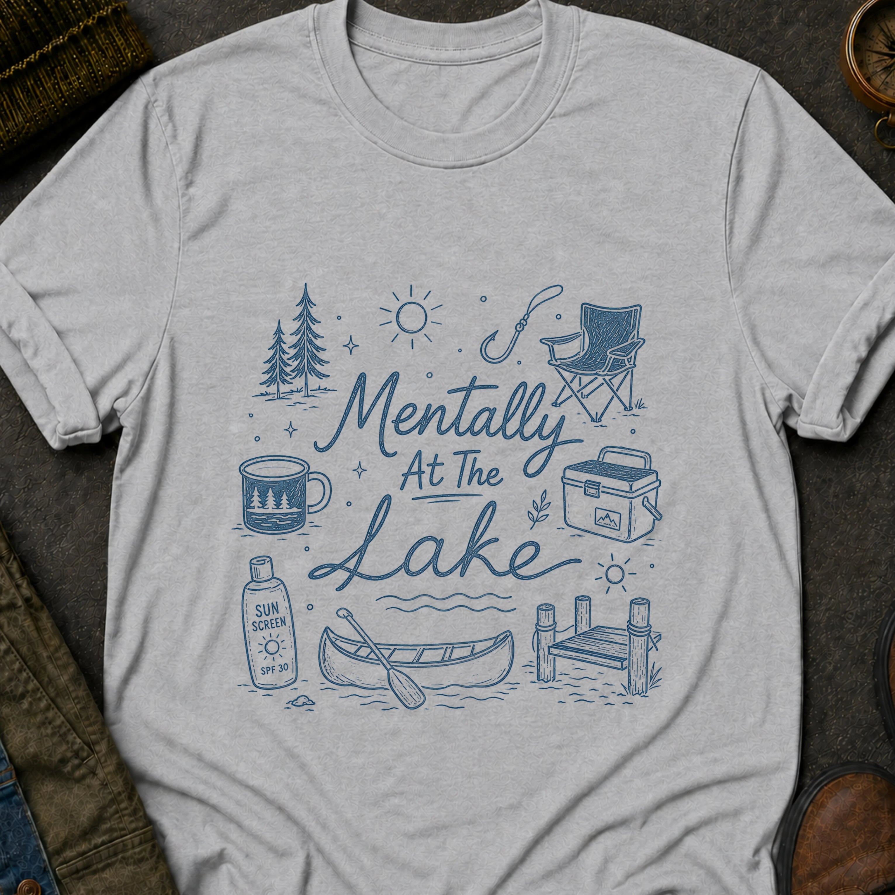 Mentally at the Lake T-Shirt