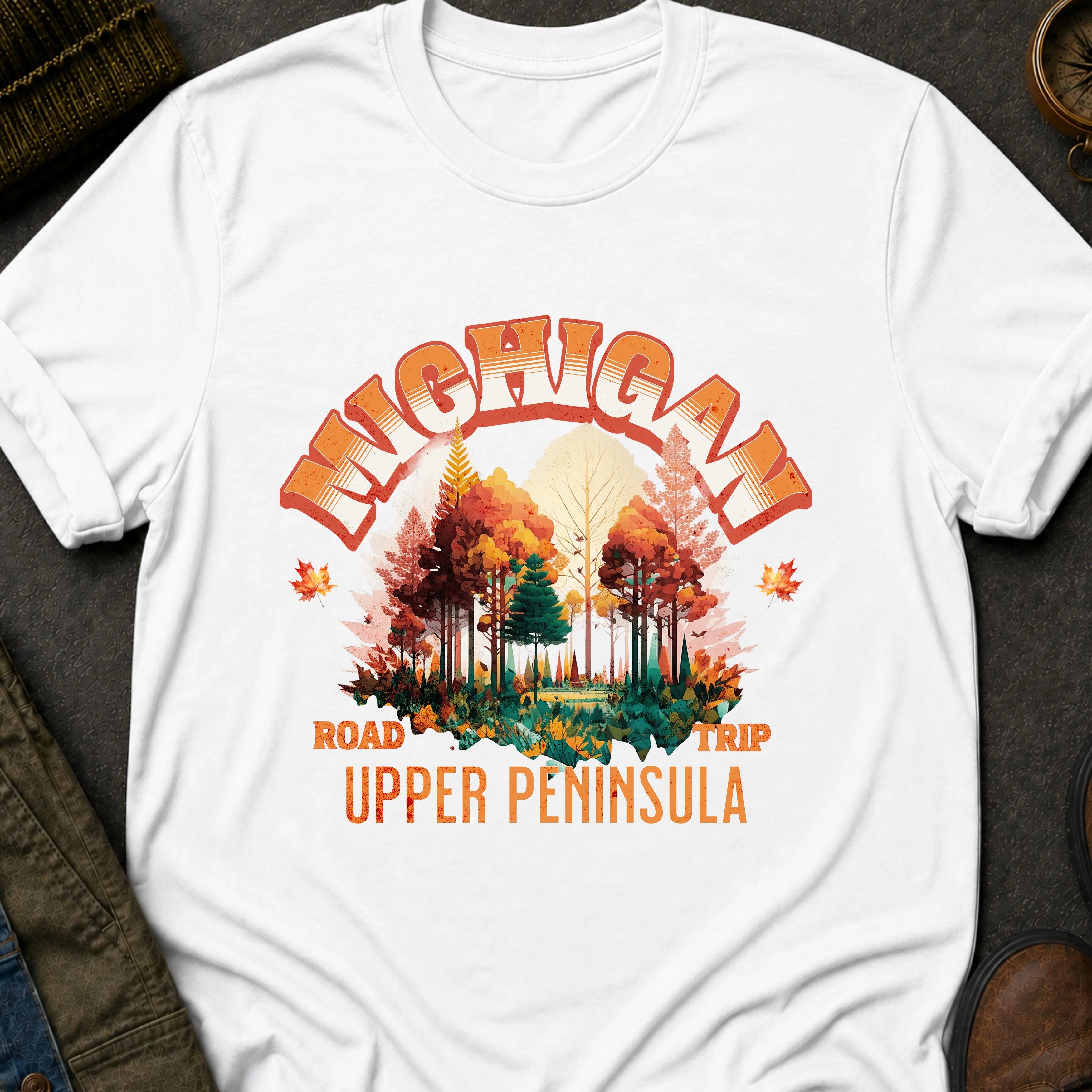 Michigan Road Trip T-Shirt